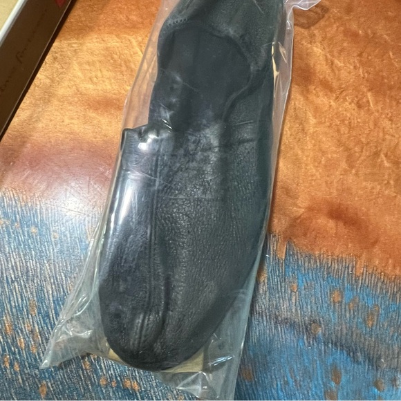 Vintage Ripon Deerskin leather slipper black size 11 made in USA new - Picture 5 of 12